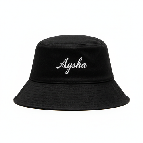 Черна лятна шапка Aysha