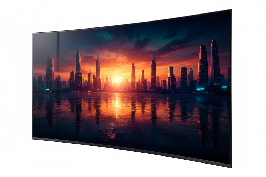 85" Curved Display Плазма