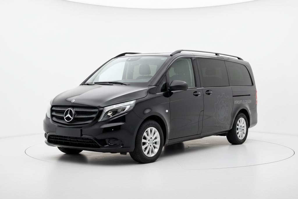 Mercedes Vito черен компактен бус