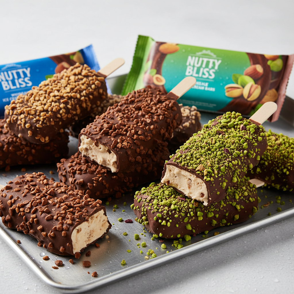 Nut Ice Cream Bars