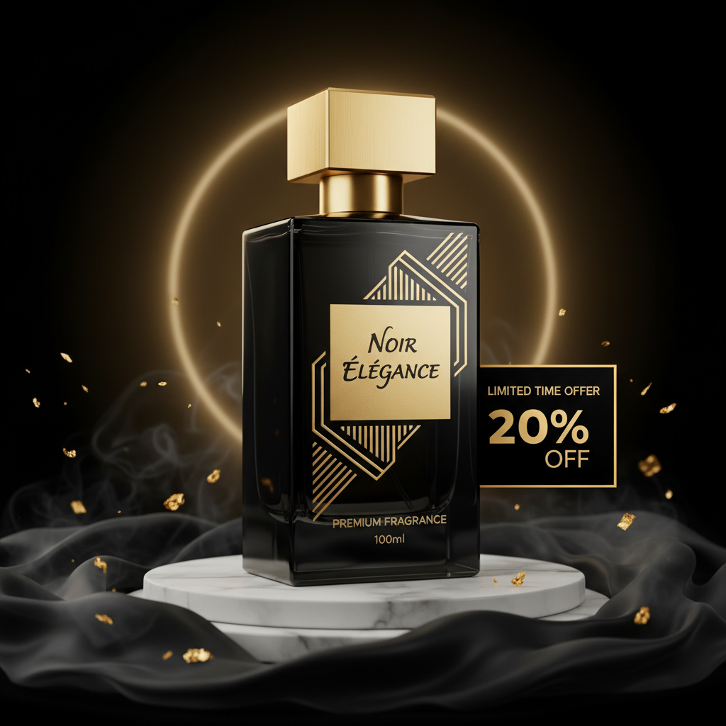 Premium Noir Élégance Perfume - Special Offer