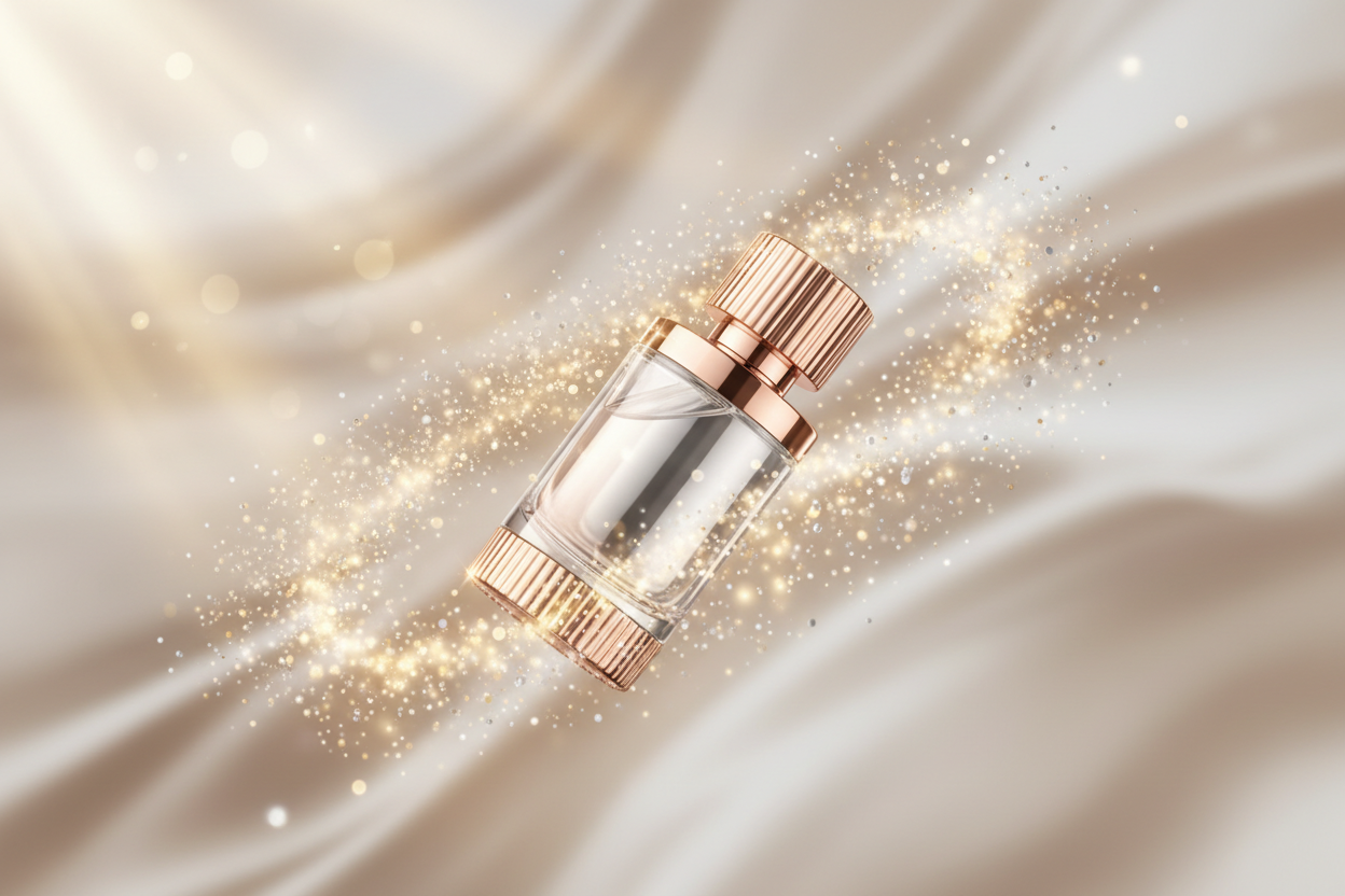 Rose Gold Silver Perfume